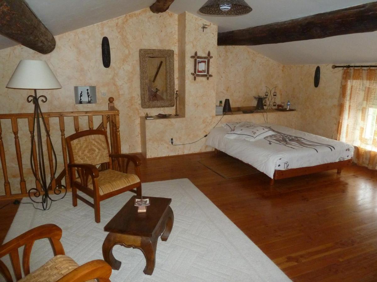 Bed and Breakfast Les Hibiscus Saint-Jean-le-Centenier Exterior foto